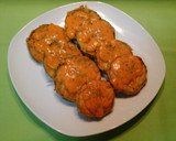 Foto del paso 4 de la receta: Berenjenas rebozadas con salmorejo 