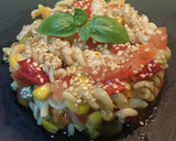 Foto del paso 3 de la receta: Ensalada de espirales con salsa de soja y sesamo