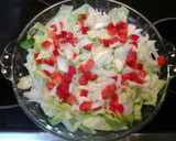 Foto del paso 2 de la receta: Ensalada de pollo y queso azul 