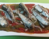 Foto del paso 5 de la receta: Aliño de pimientos con sardinas
