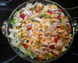 Foto del paso 4 de la receta: Ensalada de pollo y queso azul 