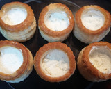Foto del paso 2 de la receta: Volovanes de ricotta y bechamel gratinados