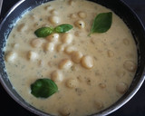 Foto del paso 4 de la receta: Ñoquis al roquefort con albahaca