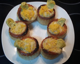 Foto del paso 5 de la receta: Volovanes de ricotta y bechamel gratinados