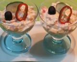 Foto del paso 3 de la receta: Cóctel tropical con langostinos