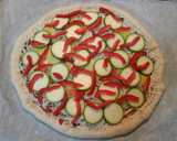 Foto del paso 8 de la receta: Pizza vegetal con queso de cabra