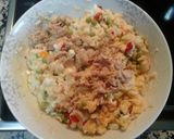 Foto del paso 3 de la receta: Ensaladilla de atún y cherry con cabrales 