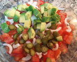Foto del paso 2 de la receta: Cóctel de verduras con langostinos