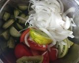 Φωτογραφία βήματος 2 της συνταγής Σαλάτα με σάλτσα καρυδιού