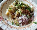 Potato paratha with mint chattny and cucumber raita recipe step 1 photo