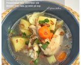 Foto langkah ke 3 dari resep Sop ayam jahe.