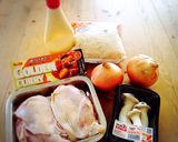 A picture of step 1 of Quick & Easy Chicken Katsu Curry.