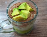 Foto langkah ke 4 dari resep Es alpukat kocok milo.