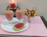 A picture of step 4 of Watermelon sharbat/ ramzan special/mohabbat ka sharbat.