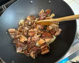 A picture of step 2 of Pork Belly Bistek.