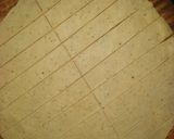 A picture of step 3 of ક્રિસ્પી વ્હીટ સ્નેક્સ.