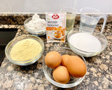 Foto del paso 1 de la receta: Pastel de maíz, caramelo y plátano (versión Isamara Amancio)