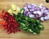 Foto langkah ke 3 dari resep Belanak masak acar.