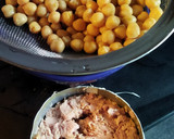 Une image de l'étape 1 de Salade composée thon pois chiches.