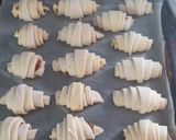 Pas rețetă Croissante cu unt 8 fotografie