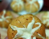 Hình bước làm 10 của món Bánh mì phô mai chảy (công thức không nhồi bột)