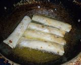 A picture of step 15 of Chicken Spring Roll.