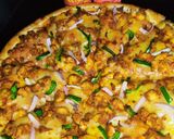 A picture of step 5 of Cheesy Fajita Chunks Pizza 🍕🍕.