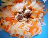 A picture of step 3 of Cucumber carrots salad.