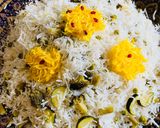 عکس مرحله 5 از دستور پلو با سبزيجات سبز ! 🥒🥦🥗