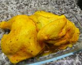 صورة لخطوة 1 من وصفة دجاج مشوي بالأرز
