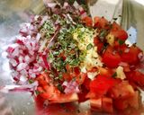 Hình bước làm 2 của món 🌱 Bruschetta Italian Classic (Vegan)