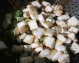 A picture of step 9 of Kadhai Paneer.