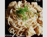 A picture of step 2 of Chicken Lazone.