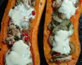 Foto del paso 7 de la receta: Calabaza con pollo y verduras al wok