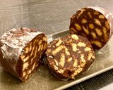 A picture of step 6 of 🇬🇷 CHOCOLATE SALAMI (Μωσαΐκο / Σαλάμι / Κορμός, Greece).
