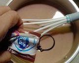 Foto langkah ke 1 dari resep Puding Susu Cokelat.