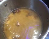 A picture of step 1 of Pork meatball pho.