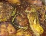 কালো জিরা ও ধনে-সর্ষে বাটা দিয়ে দিয়ে ভেটকি মাছের তেল ঝাল ( bhetki macher tel jhal recipe in Benga রেসিপির ধাপ 5 ছবি