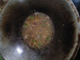 Tumis sawi putih tauco
