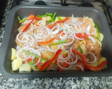 Foto del paso 2 de la receta: Pechuga fileteada con verduras al Horno