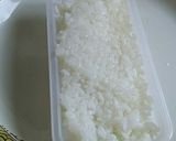 A picture of step 1 of Microwave Tamagoyaki-Style Sushi (with Storage Containers).