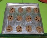 Foto langkah ke 5 dari resep Cookies Chocolatos (Tanpa mixer).