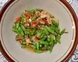 Foto langkah ke 6 dari resep Tumis Luncheon Ayam dan Buncis.