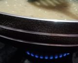 A picture of step 1 of Eggs coconut halva.