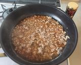 A picture of step 3 of Easy! Mapo Tofu with Fried Tofu and Chili Oil.