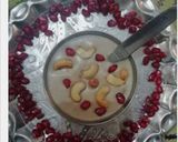 A picture of step 1 of Peanut kheer.