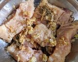 A picture of step 1 of Amritsari fish fry.