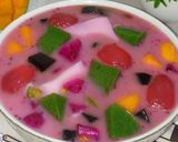 Foto langkah ke 7 dari resep Es Campur Puding Lumut.