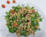Foto del paso 4 de la receta: Ensalada templada con pollo caramelizado🥗