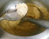 A picture of step 11 of Moong dal halwa.